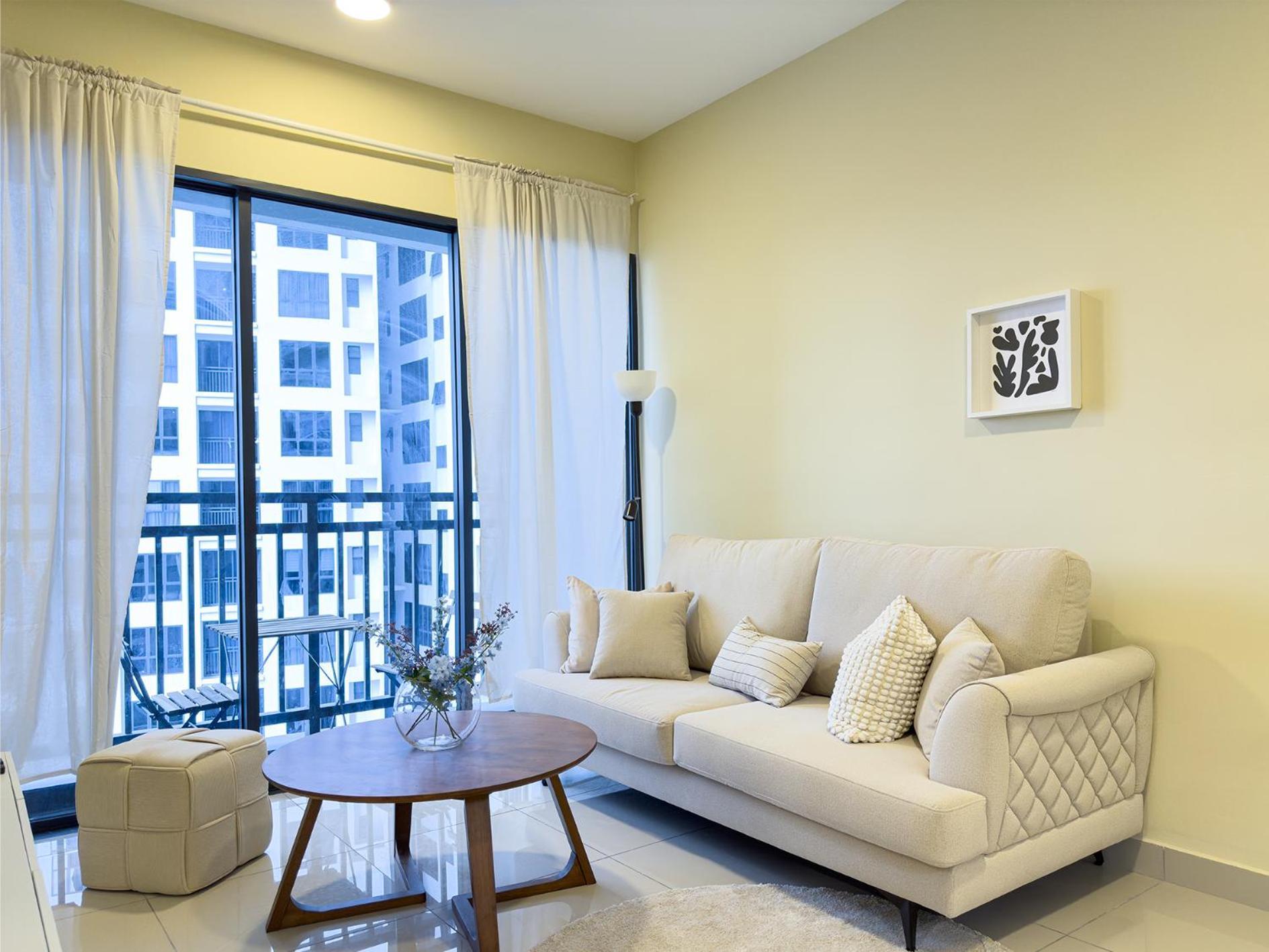 Apartment Instaworthy 3b2b 6 Pax - Free Wifi - Old Klang Road *